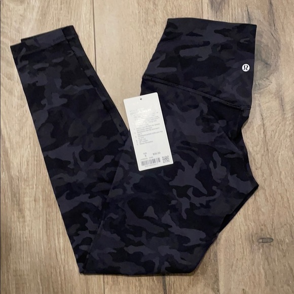 Lululemon Align Pant 28" Incognito Camo Multi Grey - Picture 7 of 8